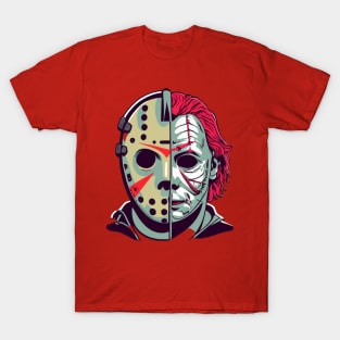 Scary Halloween mask T-Shirt